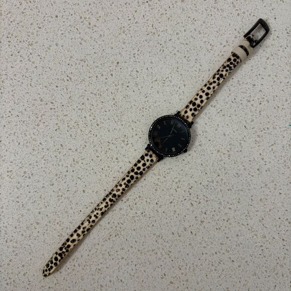 Fossil Kinsey Faux Cheetah Hair Leather Watch ES4726 K1 main image 7